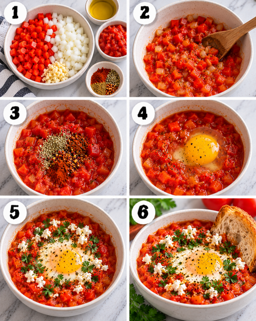 Microwave Shakshuka (Quick Single-Serving Breakfast)