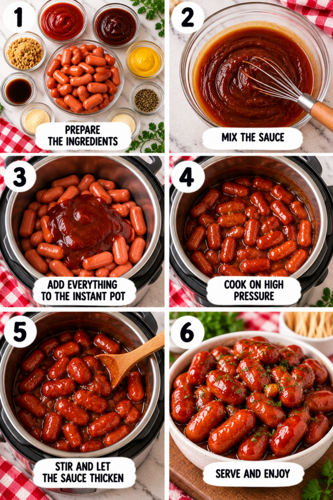 Easy Instant Pot Little Smokies Recipe