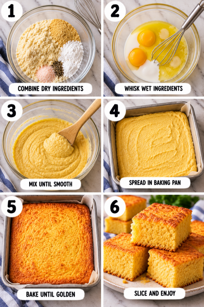 Easy Keto Cornbread Recipe