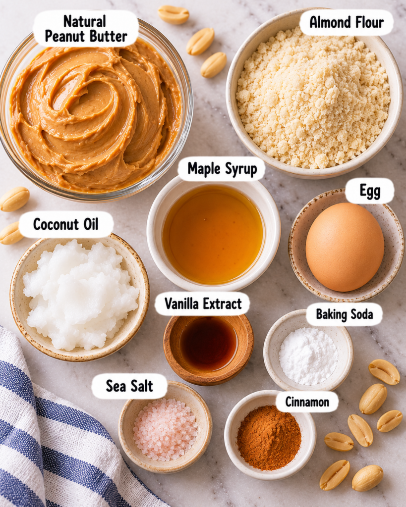 Easy Paleo Peanut Butter Cookies