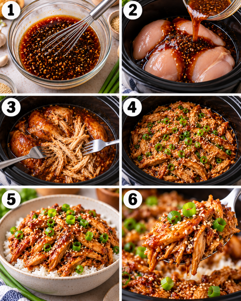 Easy Slow Cooker Teriyaki Chicken (Crock Pot Dinner)