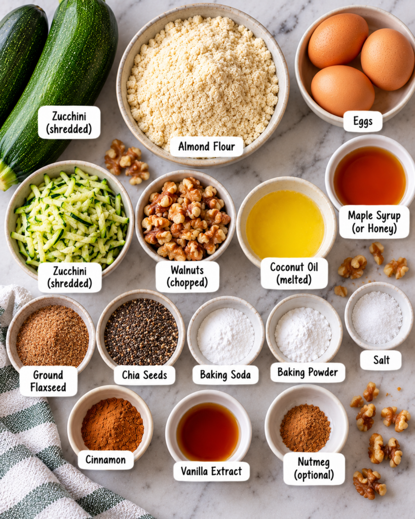 Paleo Zucchini Bread (Moist and Grain-Free)