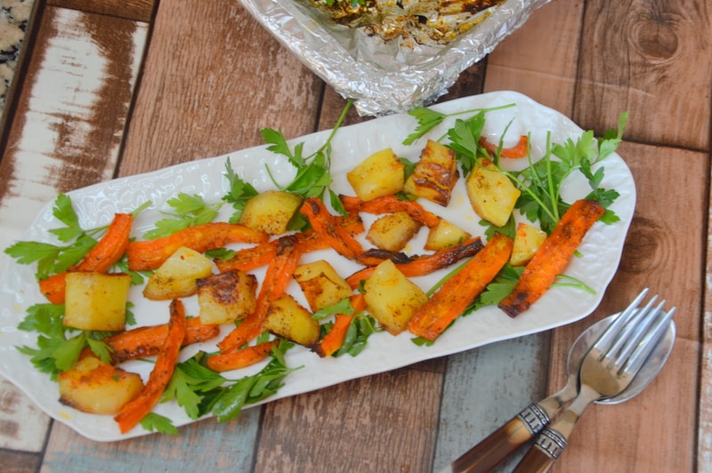 Roasted Potatoes And Carrots