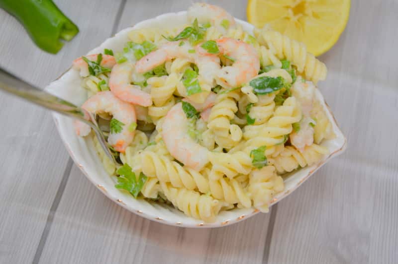 SHRIMP PASTA SALAD