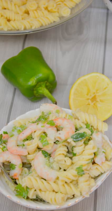 SHRIMP PASTA SALAD