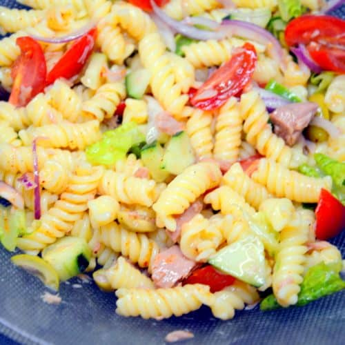 Tuna pasta salad