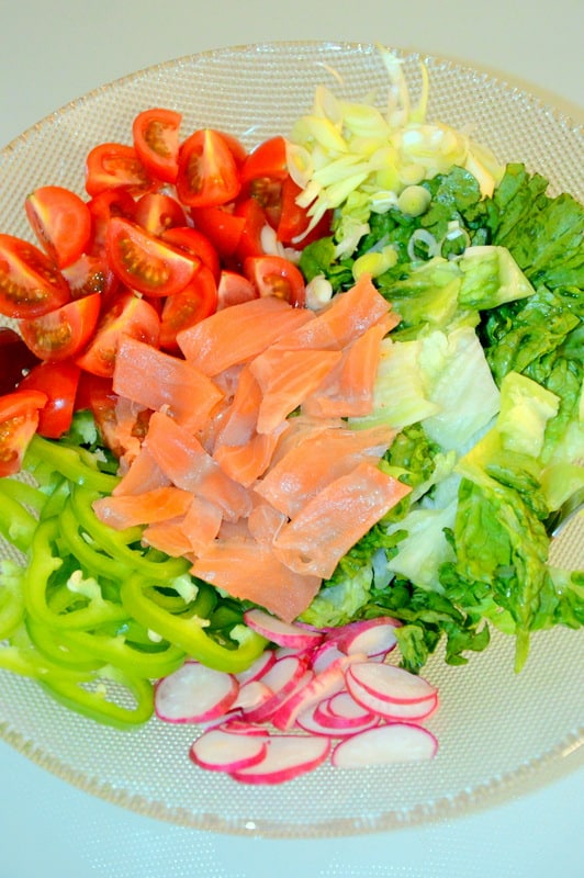 Smoked Salmon Salad