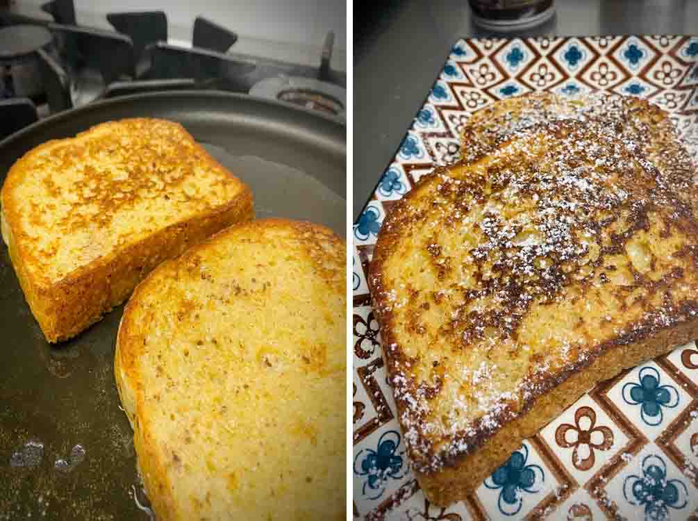 make French toast healthier