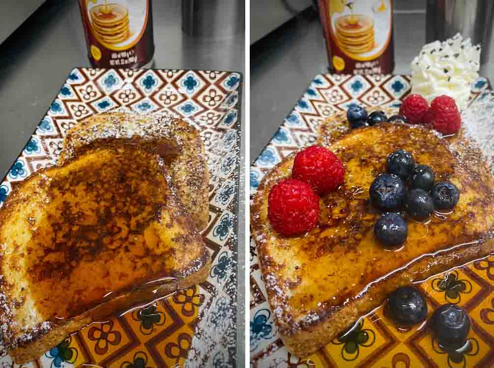 freeze leftover French toast