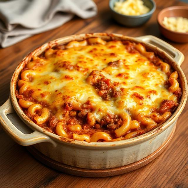 Beef and Macaroni Casserole