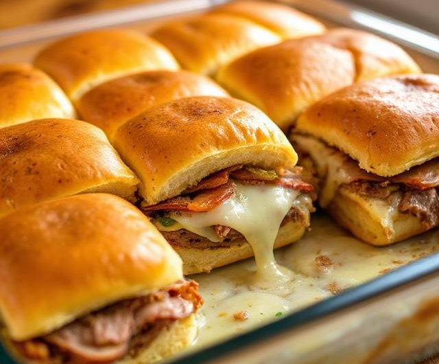 Philly Cheesesteak Sliders Recipe