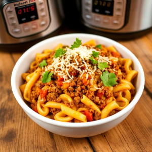 Instant Pot Taco Pasta