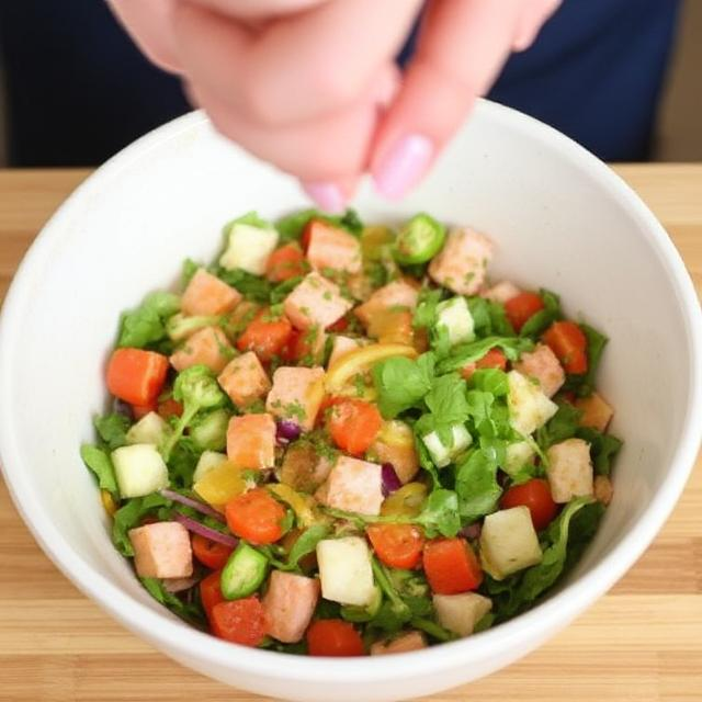 Greek Salmon Salad