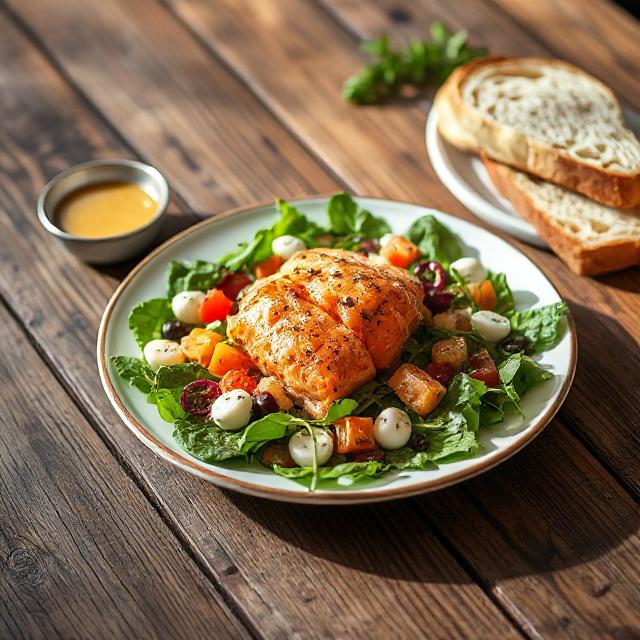 Greek Salmon Salad