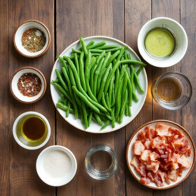  Green Bean Salad with Bacon  