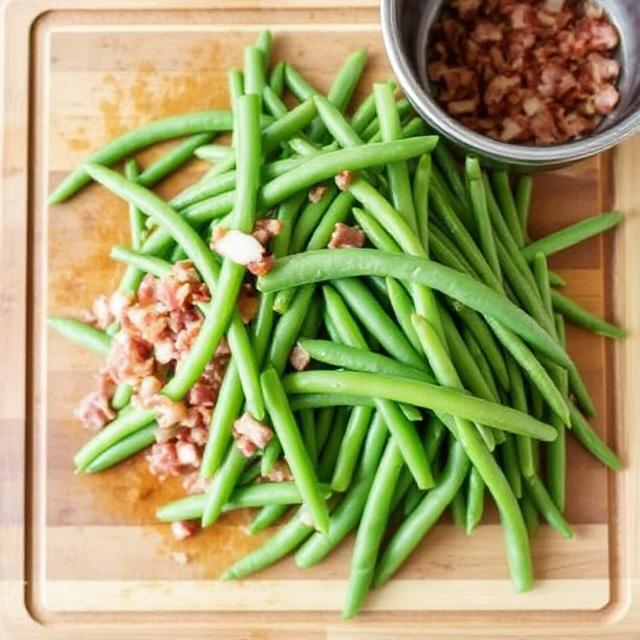  Green Bean Salad with Bacon  