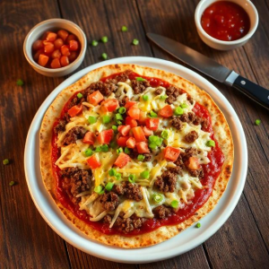 Taco Bell Mexican Pizza 