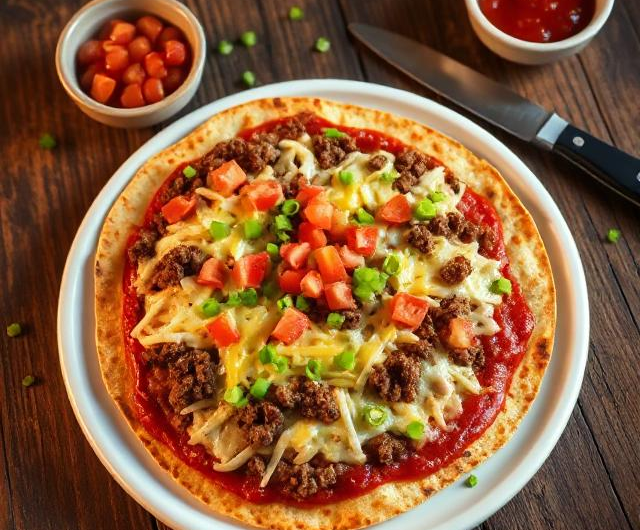Taco Bell Mexican Pizza 