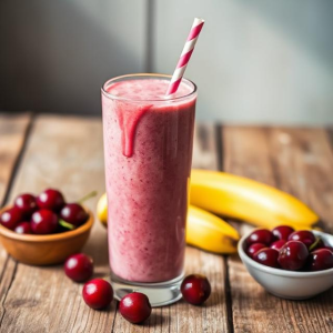 Cherry Banana Smoothie