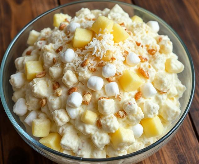 Easy Creamy Pineapple Salad