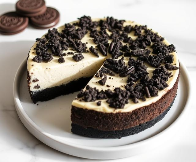 No Bake Oreo Cheesecake