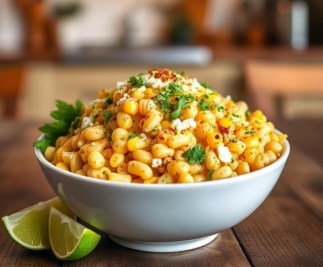 Mexican Street Corn Pasta Salad