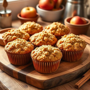 Easy Gluten-Free Apple Muffins