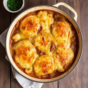 French Onion Chicken Bake 