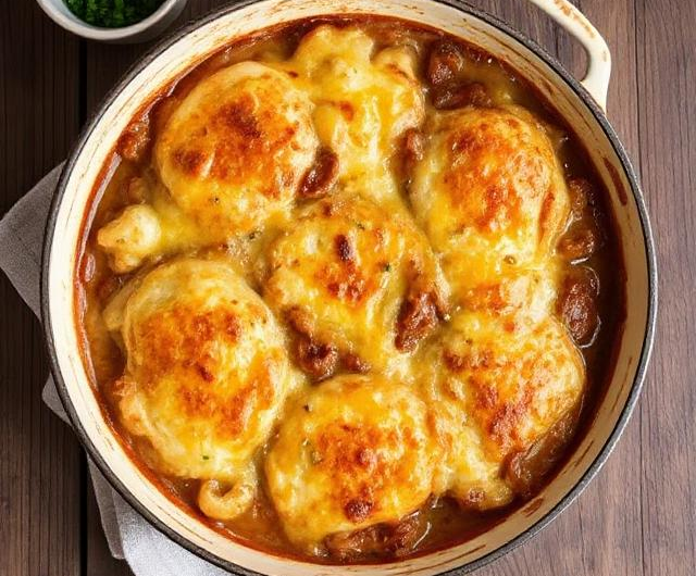 French Onion Chicken Bake 