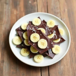 Easy Chocolate Banana Bark