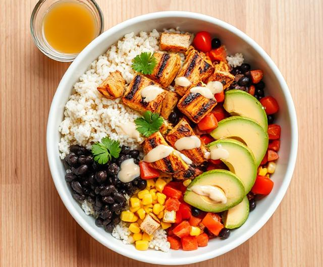 Easy Chipotle Chicken Bowl