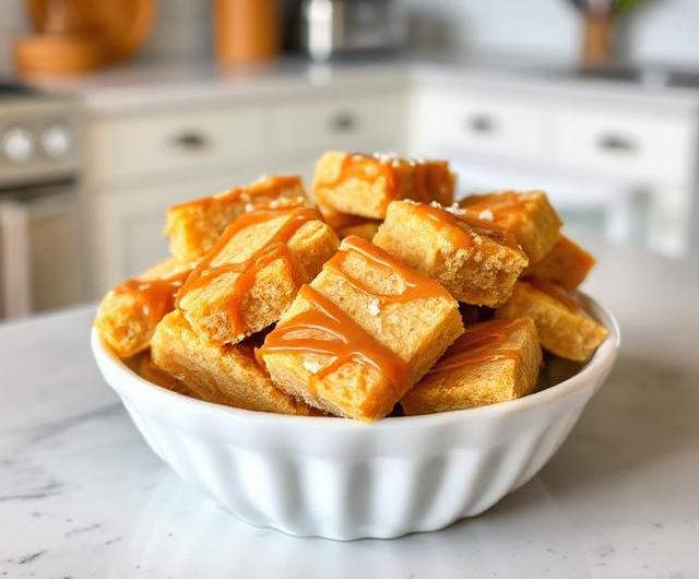 Easy Salted Caramel Butter Bars