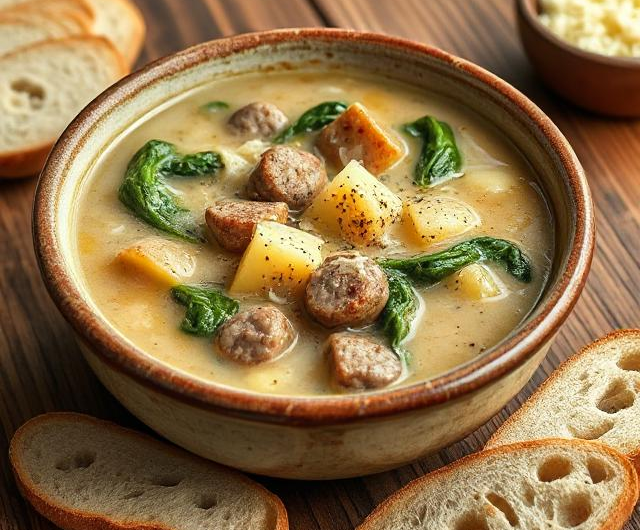 Creamy Italian Sausage Soup