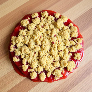 Healthy Strawberry Crumble