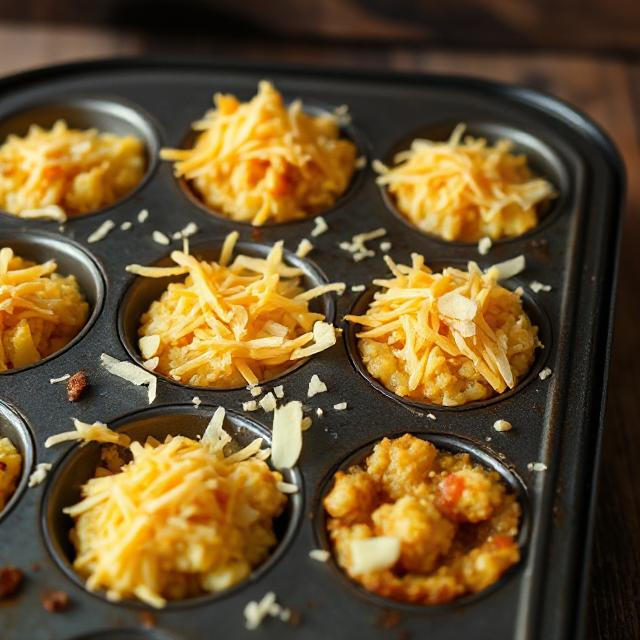 Easy Sausage Hashbrown Bites