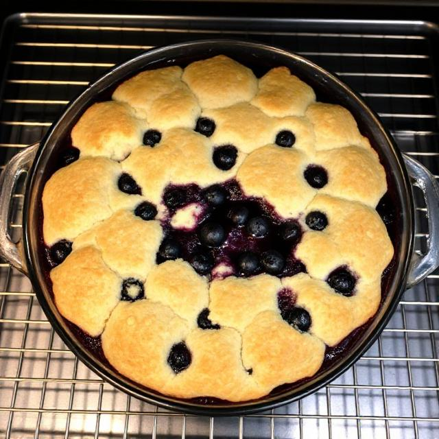 Easy Blueberry Cobbler