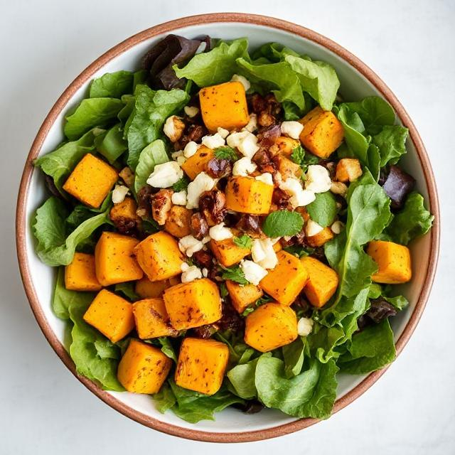 Easy Butternut Squash Salad