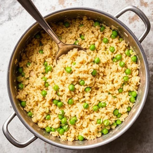 Creamy Garlic Parmesan Orzo