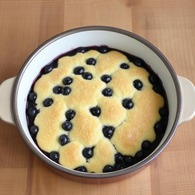 Easy Blueberry Cobbler