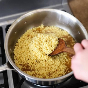 Creamy Garlic Parmesan Orzo