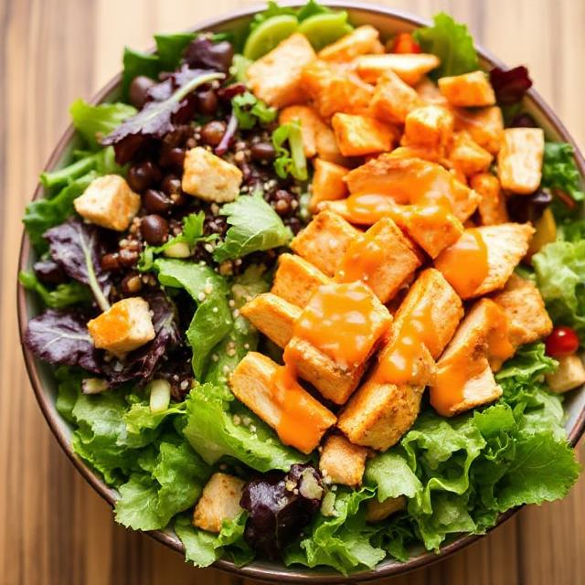 Easy Buffalo Chicken Salad