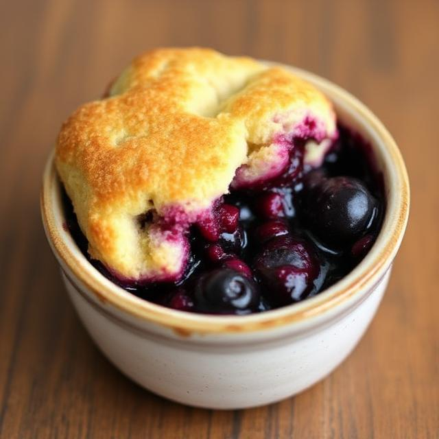 Easy Blueberry Cobbler