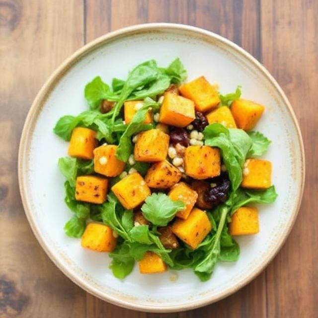 Easy Butternut Squash Salad