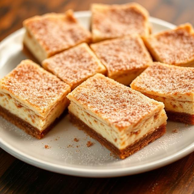 Snickerdoodle Cheesecake Bars