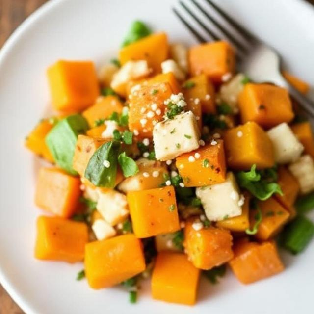 Easy Butternut Squash Salad