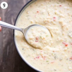 Creamy Garlic Parmesan Orzo