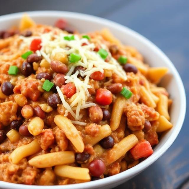 One-Pot Vegan Chili Mac