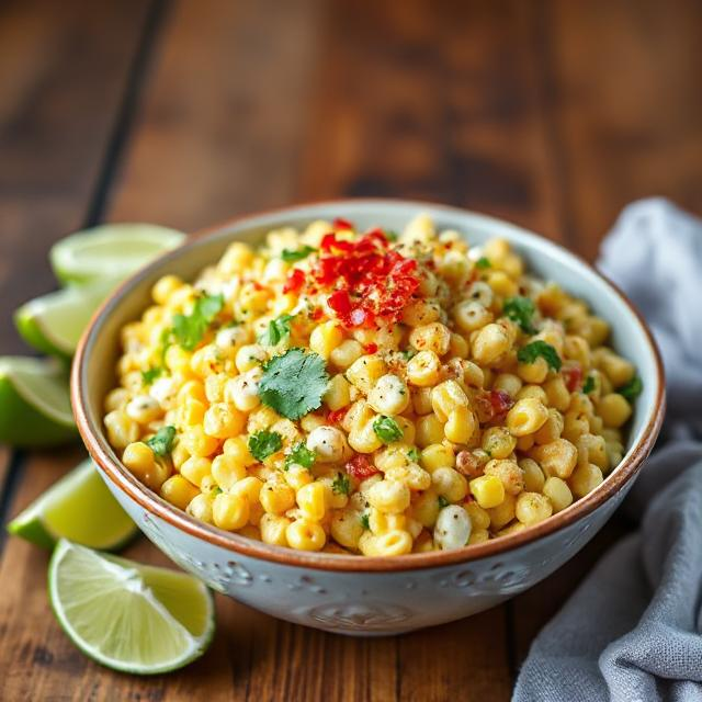 Mexican Street Corn Pasta Salad