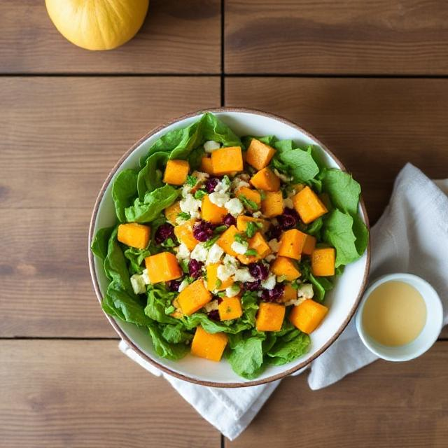 Easy Butternut Squash Salad