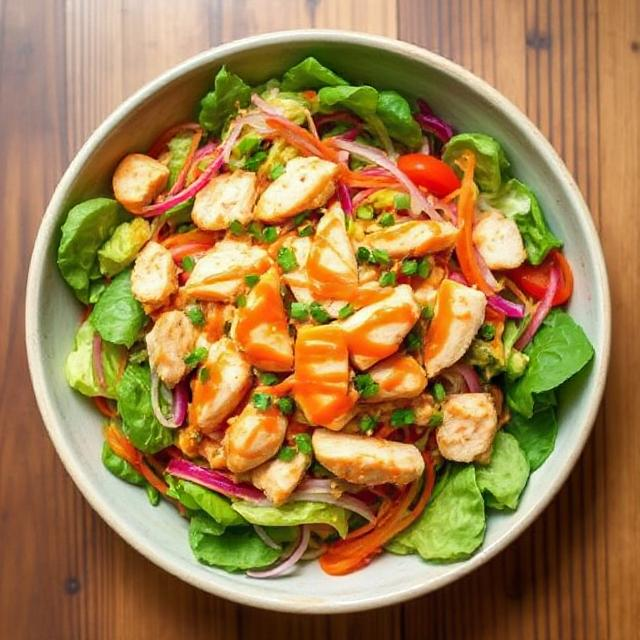 Easy Buffalo Chicken Salad